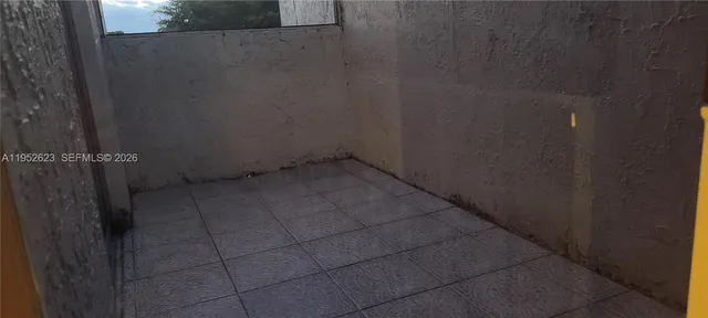 a view of a small space