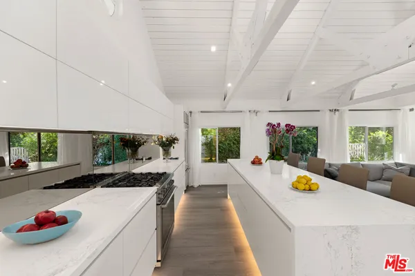 a very nice looking room with a large window