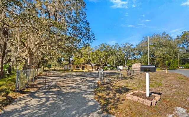 a view of outdoor space with seating
