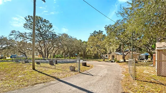 a view of outdoor space with trees