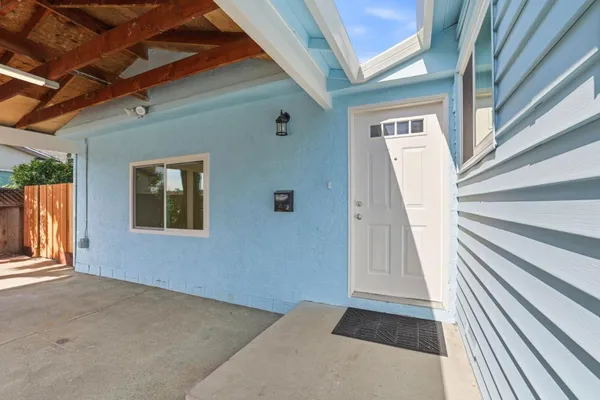 a view of an entryway with staircase