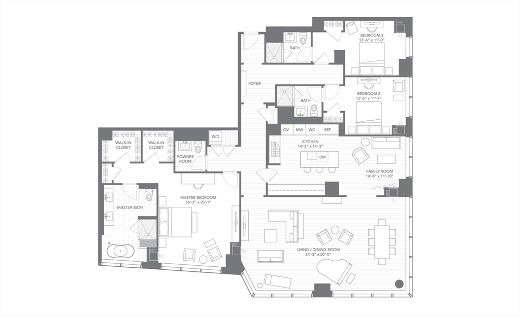 1 Franklin Street, Unit 5106 Boston, MA 02110 - Photo 3 of 42