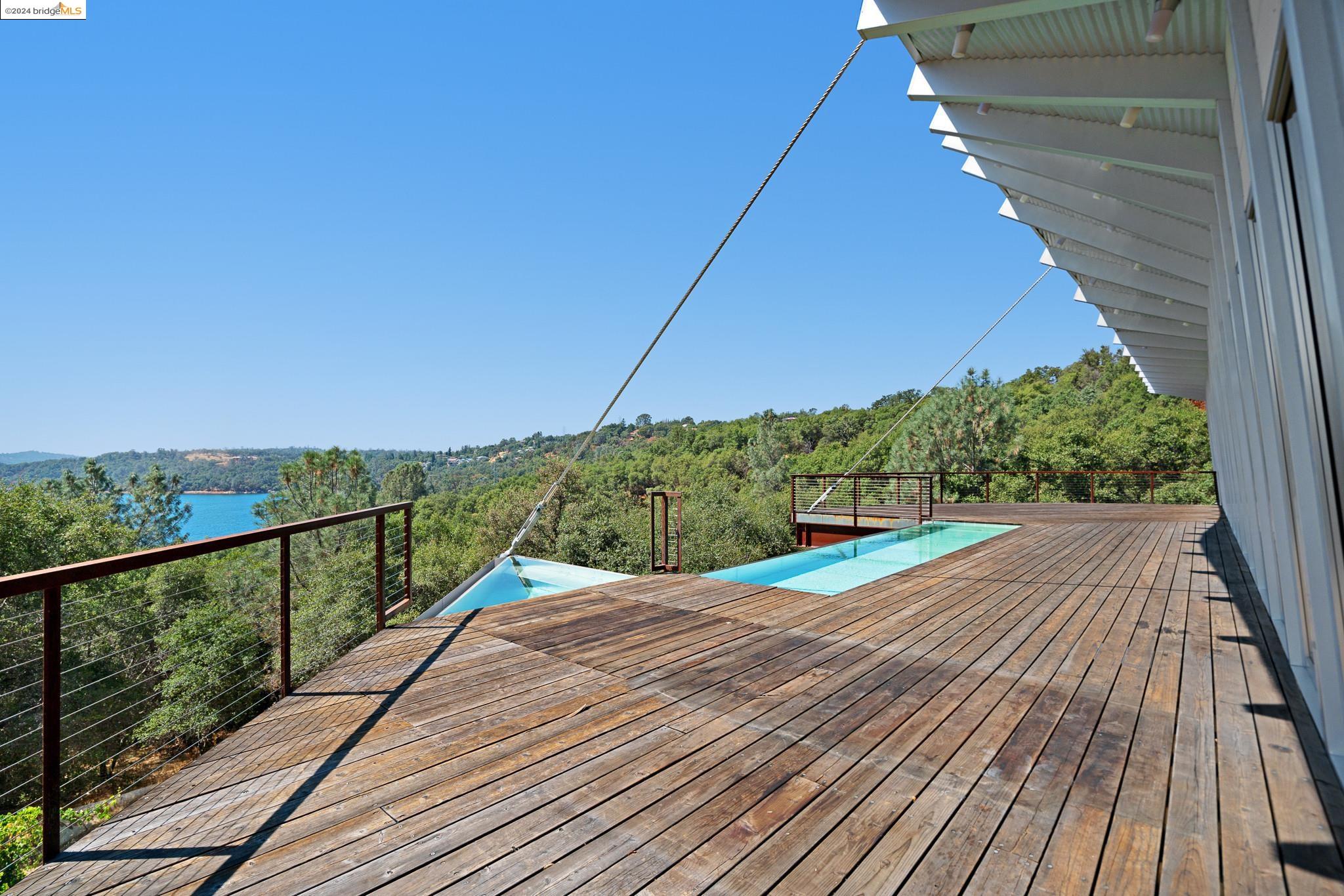 3599 Hector Road Newcastle, CA 95658 - Photo 39 of 51 a view of a balcony with wooden floor