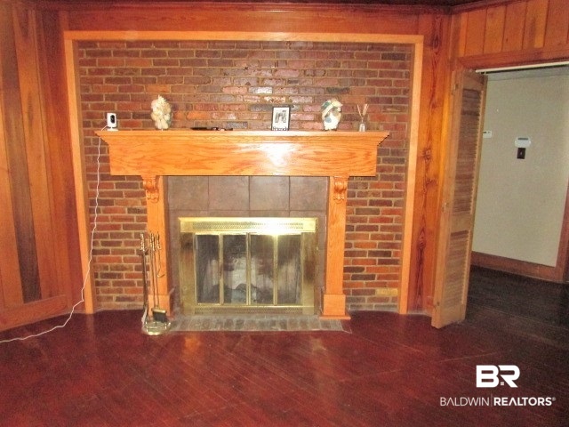1151 Navco Road Mobile, AL 36605 - Photo 10 of 15 Living Room Fireplace