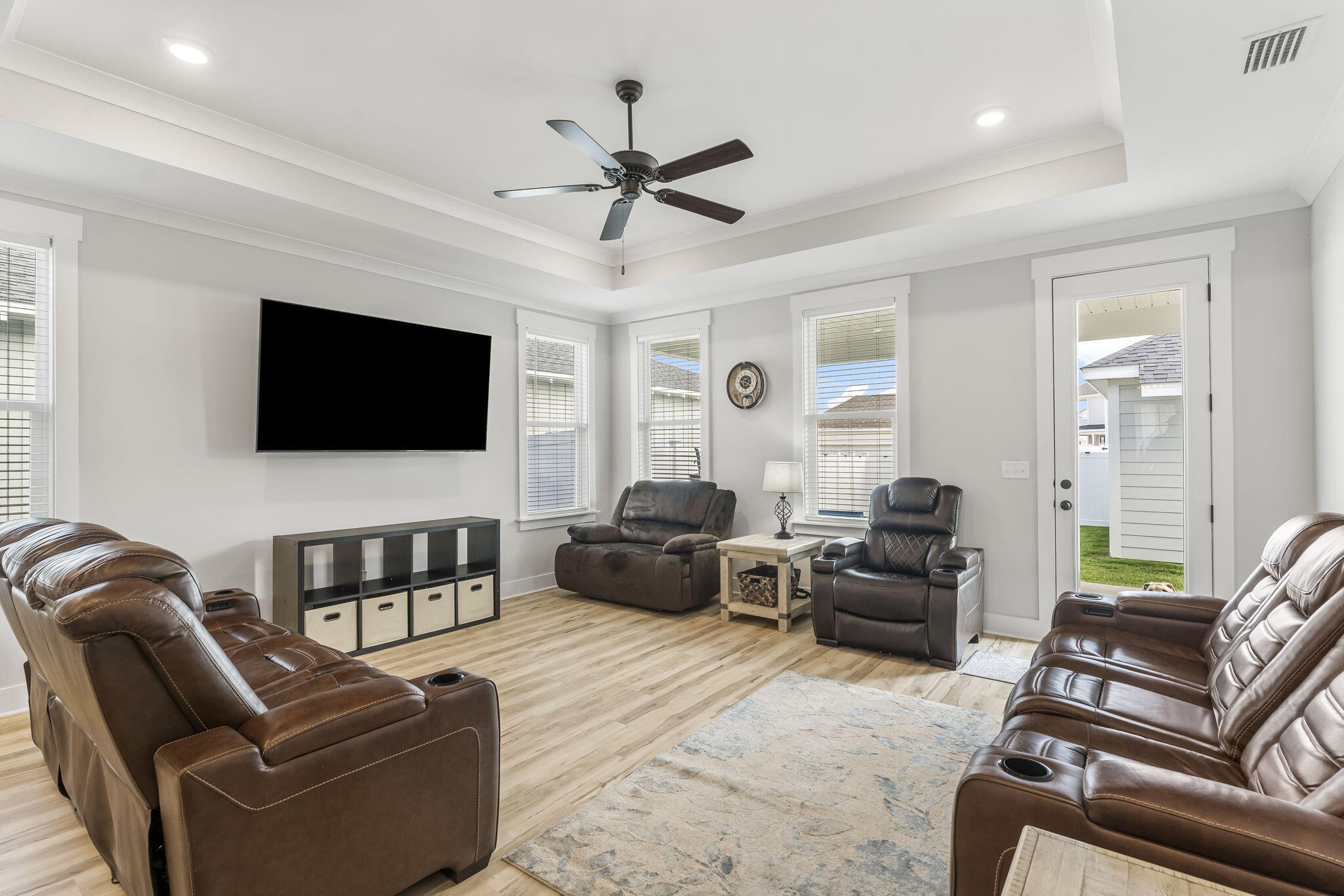 1921 Rushes Avenue Panama City, FL 32405 - Photo 16 of 43 a living room with furniture and a flat screen tv