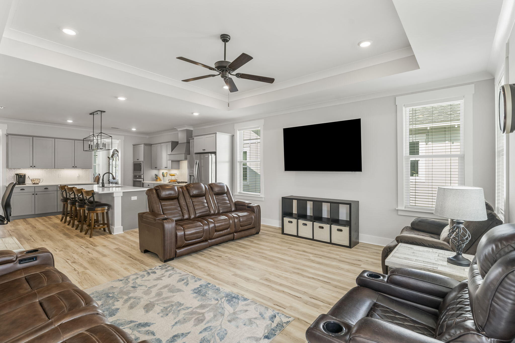 1921 Rushes Avenue Panama City, FL 32405 - Photo 17 of 43 a living room with furniture and a flat screen tv