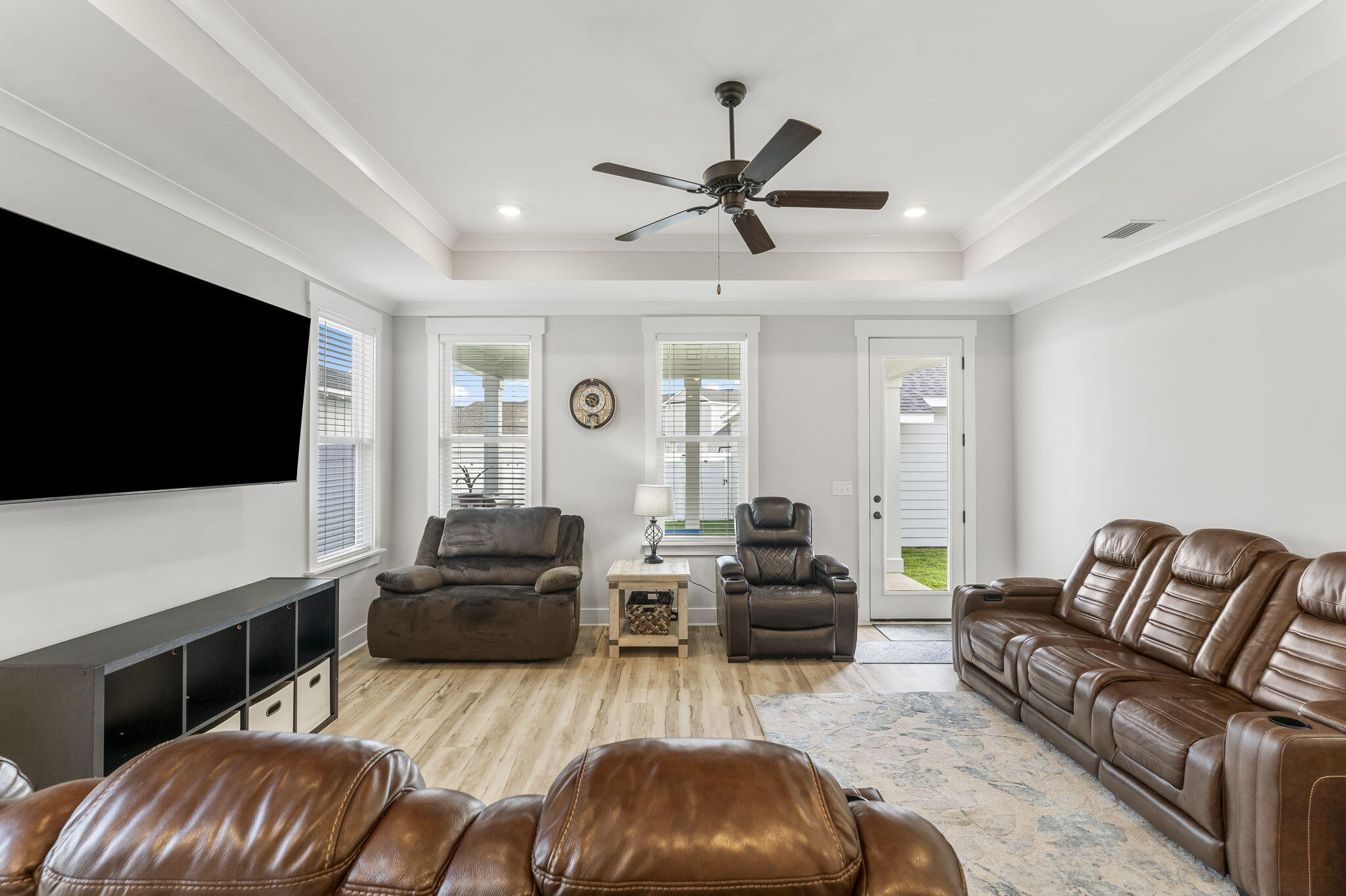 1921 Rushes Avenue Panama City, FL 32405 - Photo 19 of 43 a living room with furniture and a flat screen tv