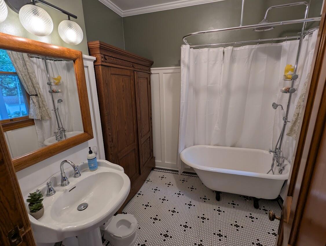 Undisclosed Address Waterloo, WI 53594 - Photo 15 of 33 lower bathroom2