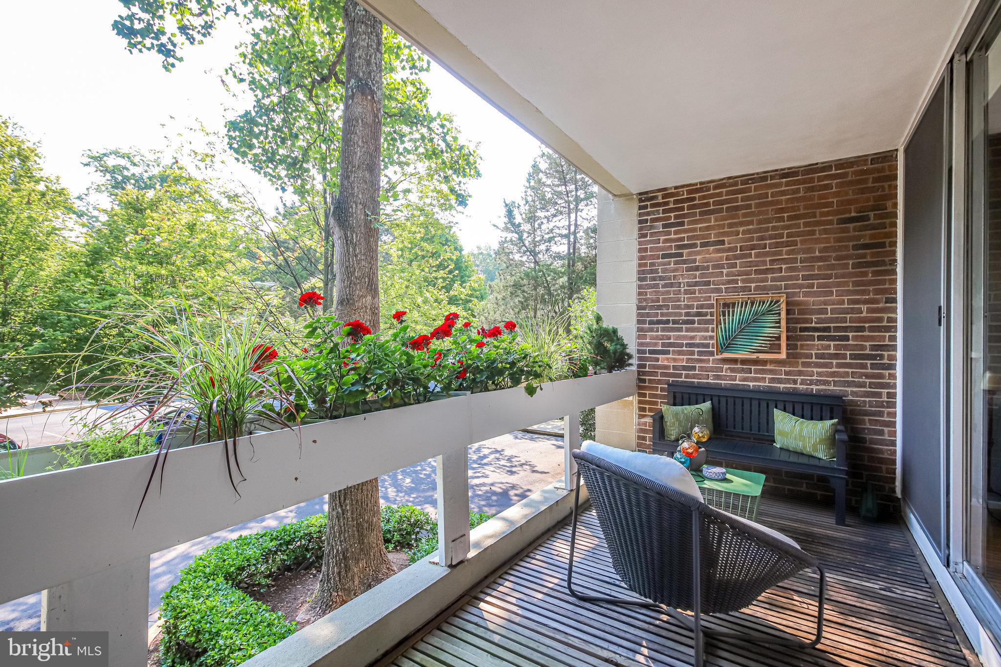 11597 Maple Ridge Road Reston, VA 20190 - Photo 6 of 34 Front Balcony