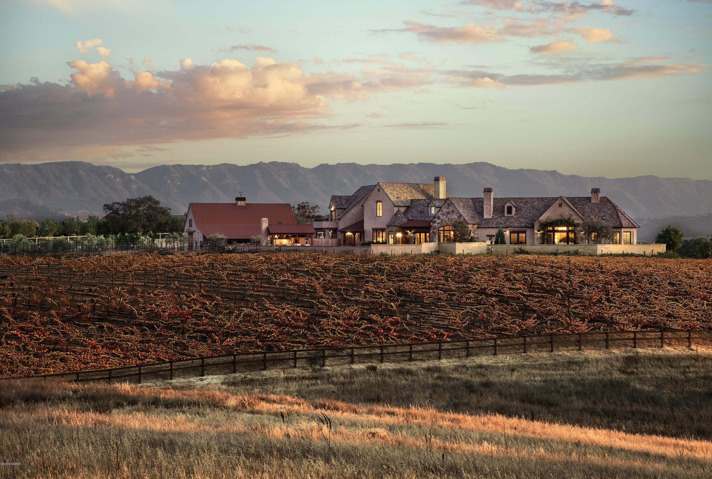 1775 Still Meadow Road Solvang, CA 93463 - Photo 27 of 28 a view of a town with mountains in the background