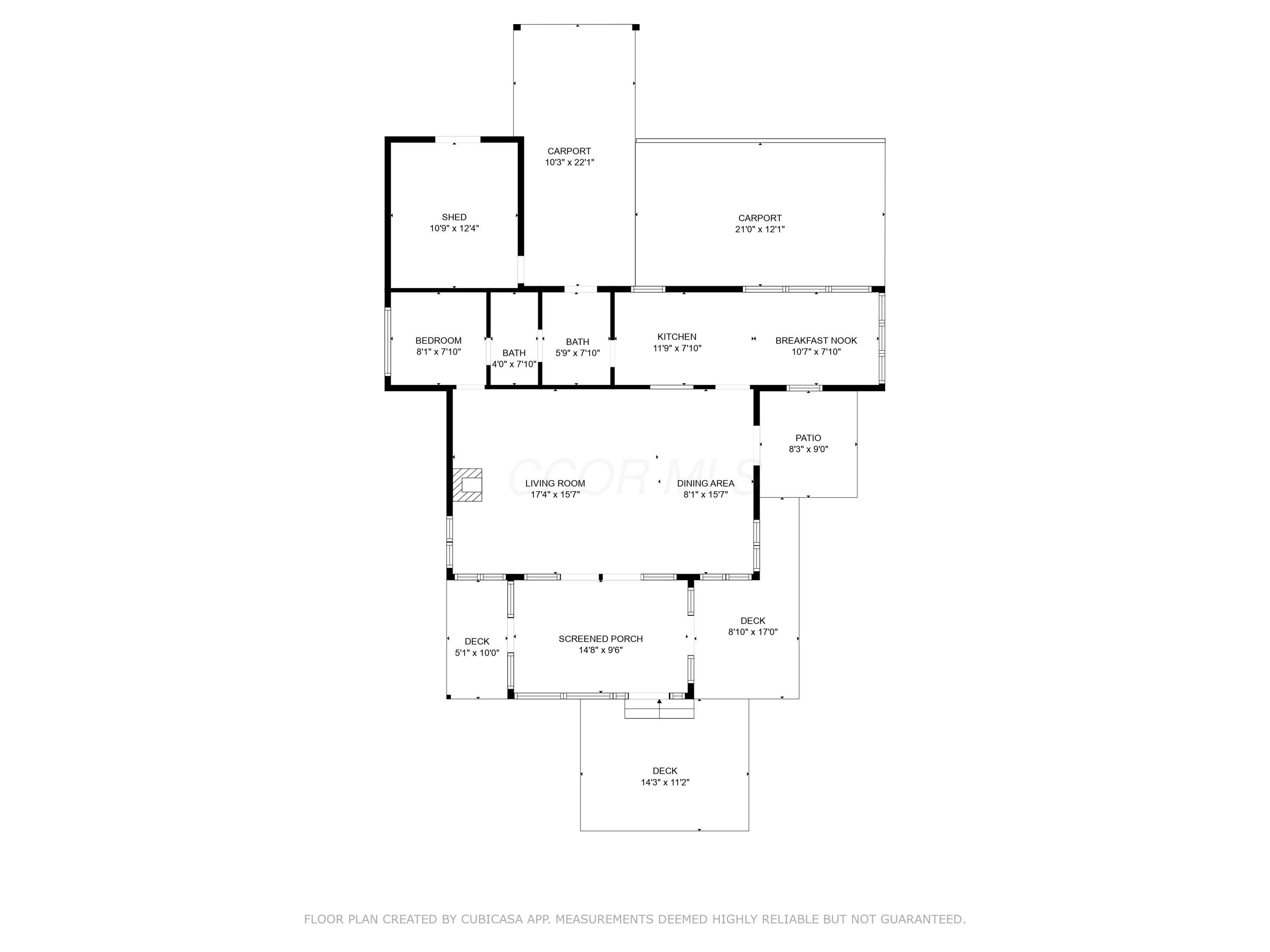 1470 South Riverview Road Stockport, OH 43787 - Photo 25 of 25 Floorplan