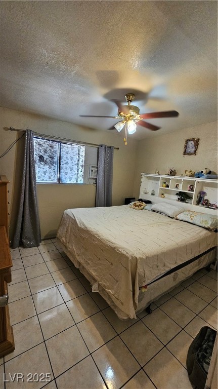 2120 Glider Street North Las Vegas, NV 89030 - Photo 24 of 50 Bedroom featuring a textured ceiling, ceiling fan,