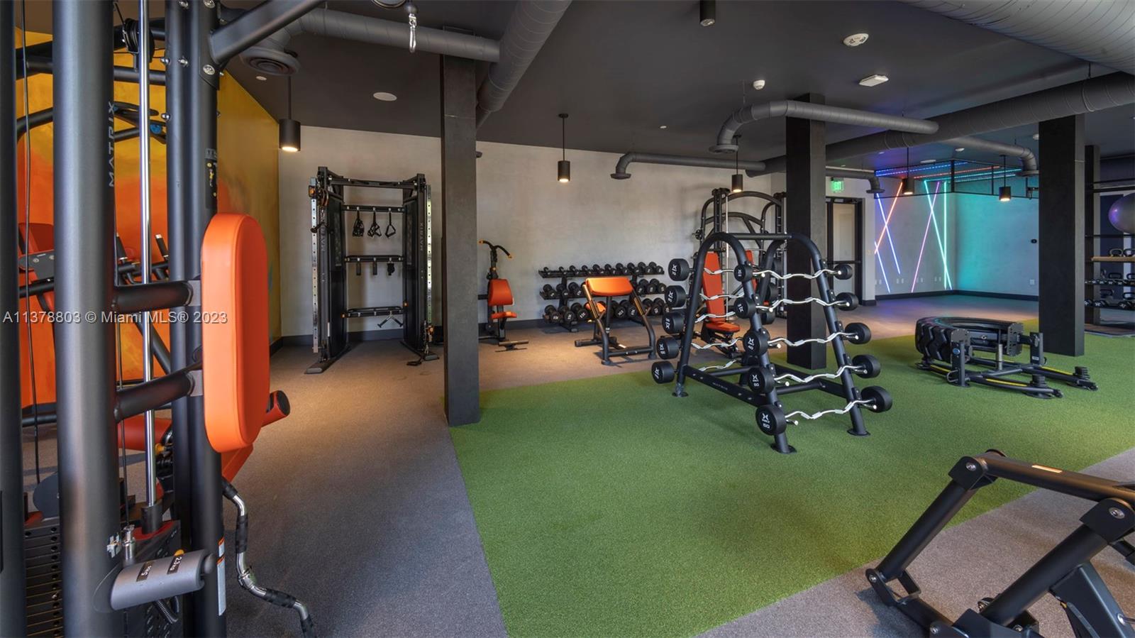 6970 Southwest 40th Street, Unit 442 Miami, FL 33155 - Photo 21 of 23 a view of a room with gym equipment