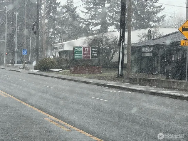 a car parked on the side of a street