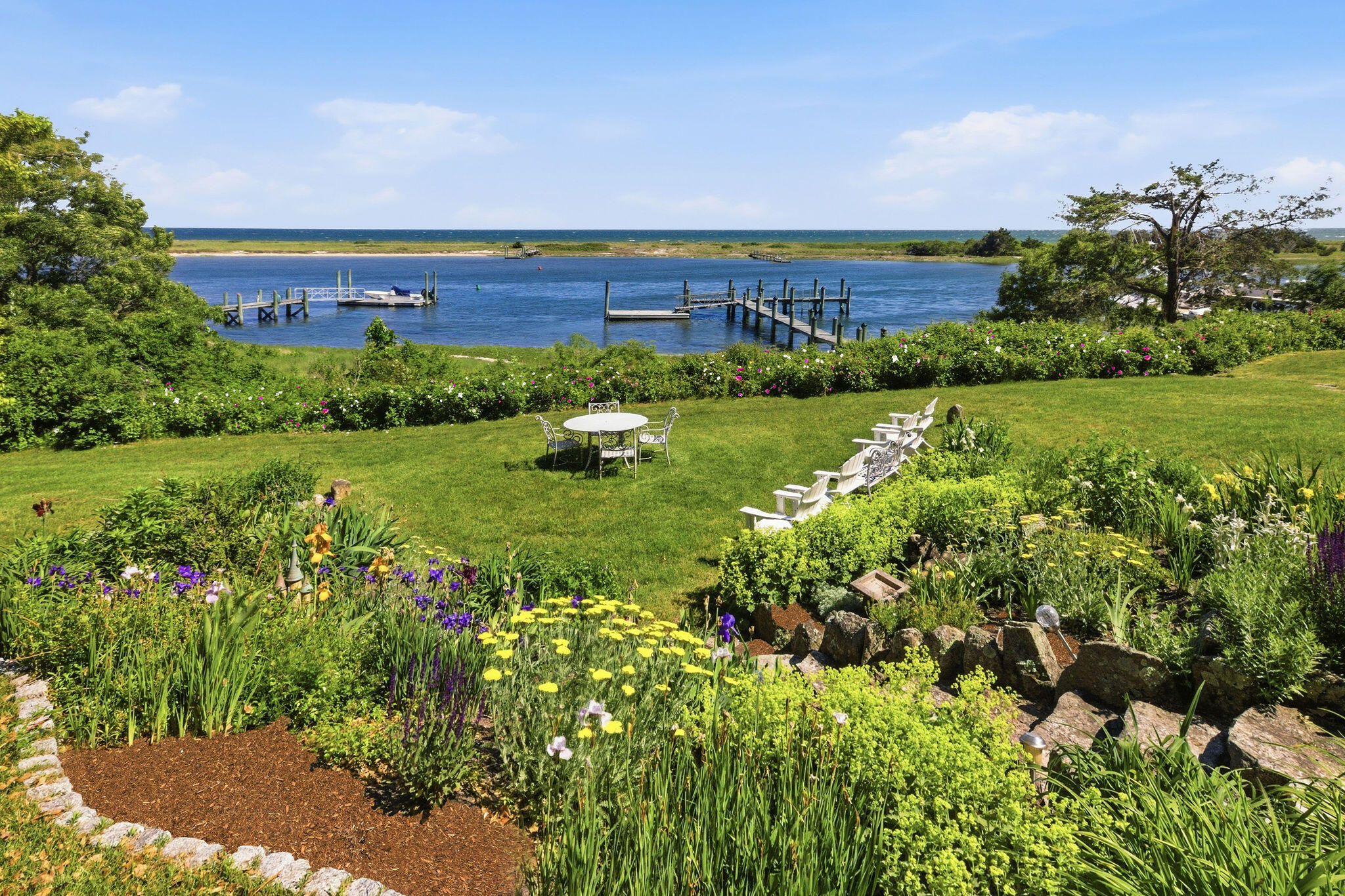 63 Main Street Osterville, MA 02655 - Photo 8 of 48 Rock Garden Seating Area
