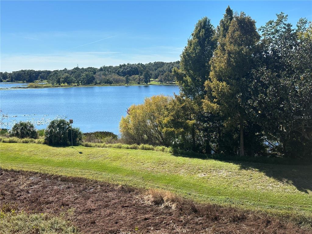 3468 Soho Street, Unit 303 Orlando, FL 32835 - Photo 15 of 21 a view of a lake with houses in the background