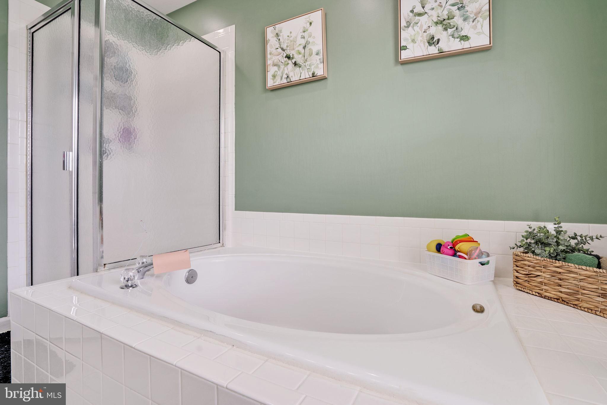 9835 Maitland Loop Bristow, VA 20136 - Photo 23 of 41 a bathroom with a bathtub and shower