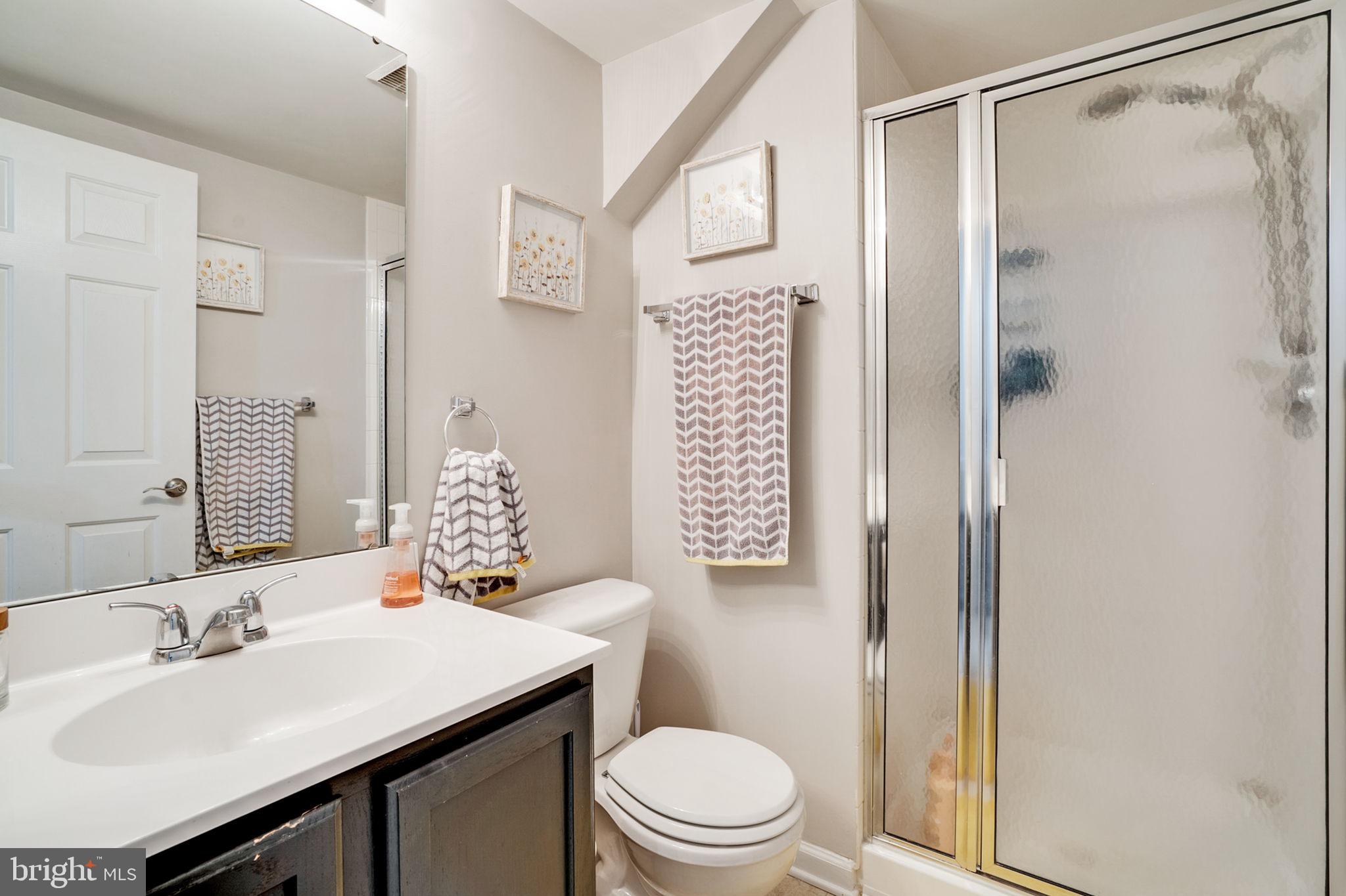 9835 Maitland Loop Bristow, VA 20136 - Photo 28 of 41 a bathroom with a sink toilet vanity and shower