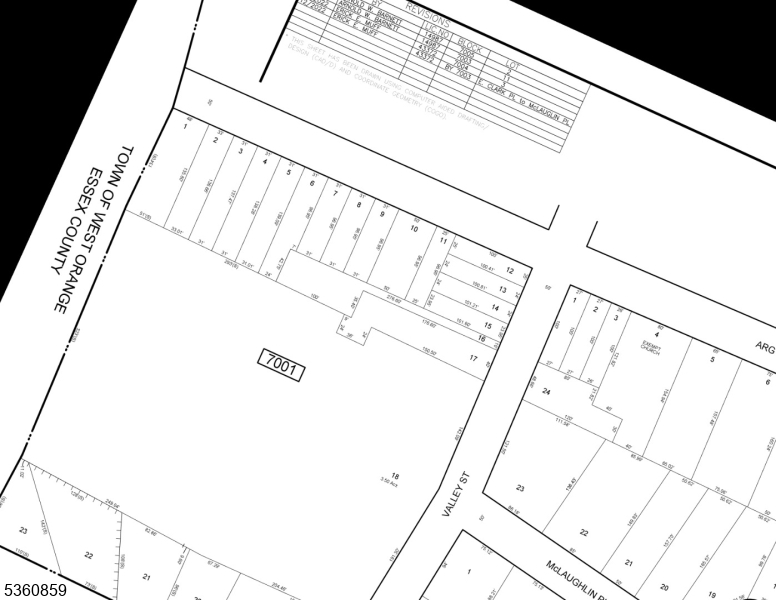 745 Valley Street Orange, NJ 07050 - Photo 2 of 3 a view of a wooden floor