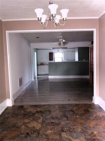 a view of front door