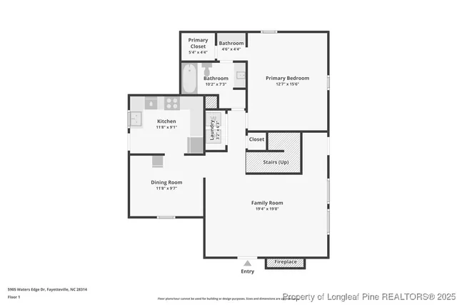 $1,450 | 5905 Waters Edge Drive, Fayetteville, NC 28314