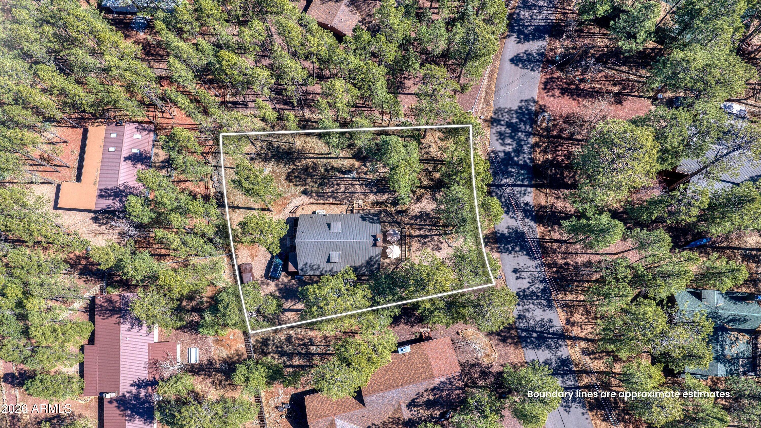 8224 White Oak Road Pinetop, AZ 85935 - Photo 33 of 48 APROXIMATE LOCATION