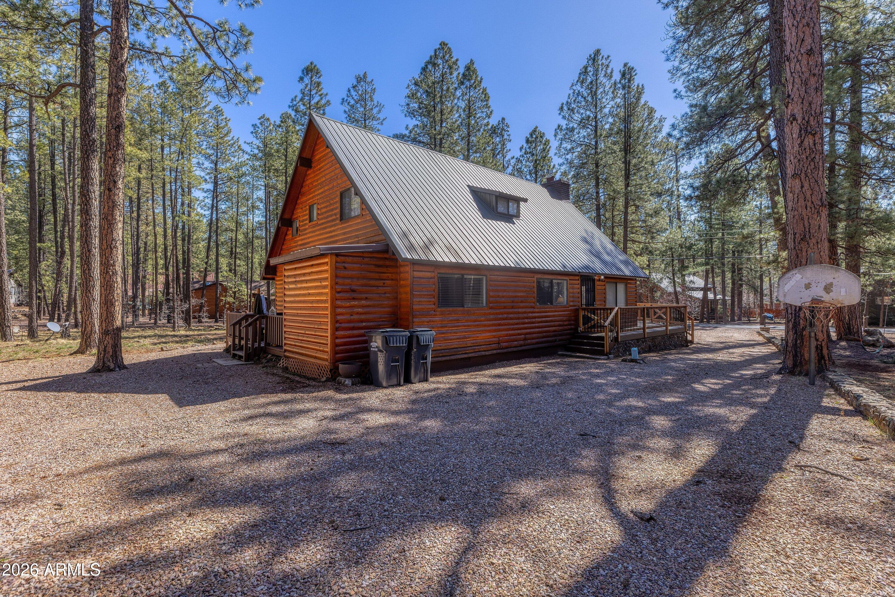 8224 White Oak Road Pinetop, AZ 85935 - Photo 41 of 48 BACK VIEW