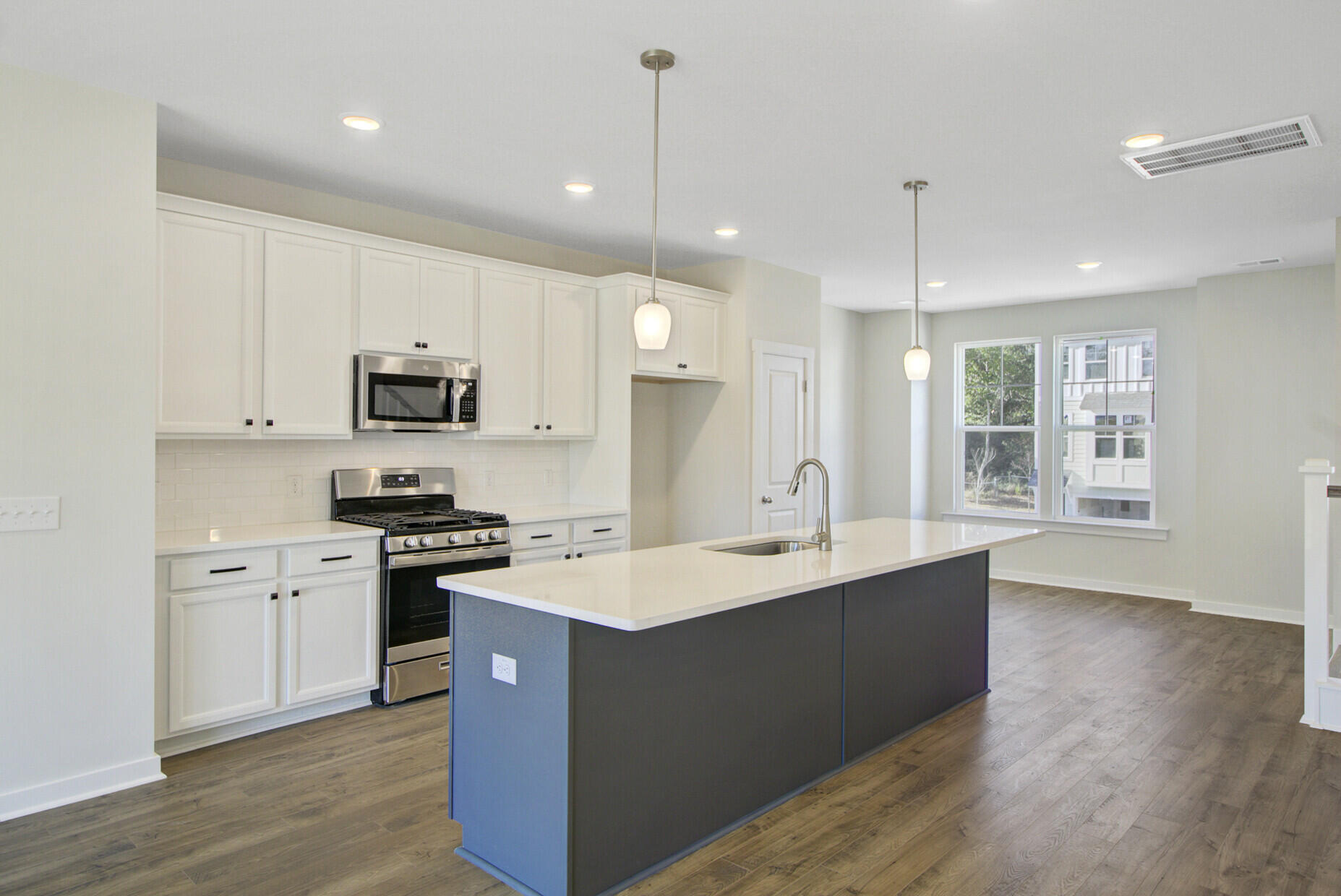 413 Caledon Court Johns Island, SC 29455 - Photo 13 of 53 Modern Kitchen w/ SS Gas Appliances!