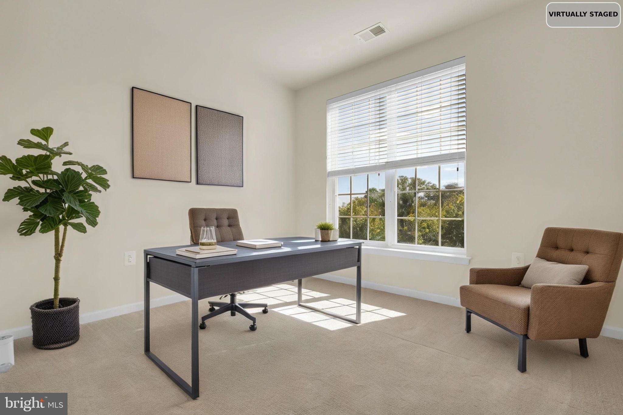 3750 Clara Downey Avenue, Unit 34 Silver Spring, MD 20906 - Photo 19 of 25 a living room with furniture and a potted plant