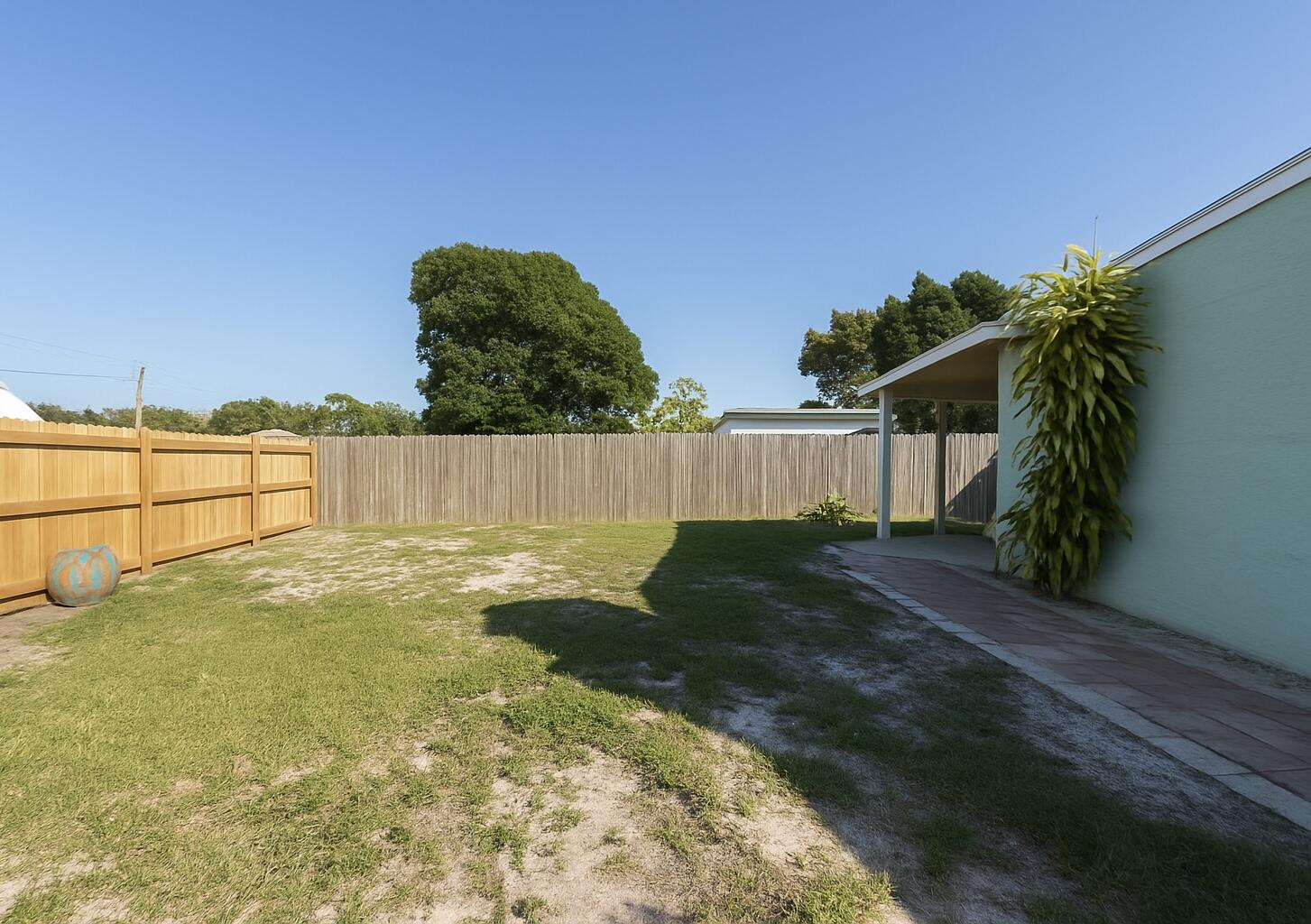 1027 Beech Road West Palm Beach, FL 33409 - Photo 4 of 13 a view of a backyard