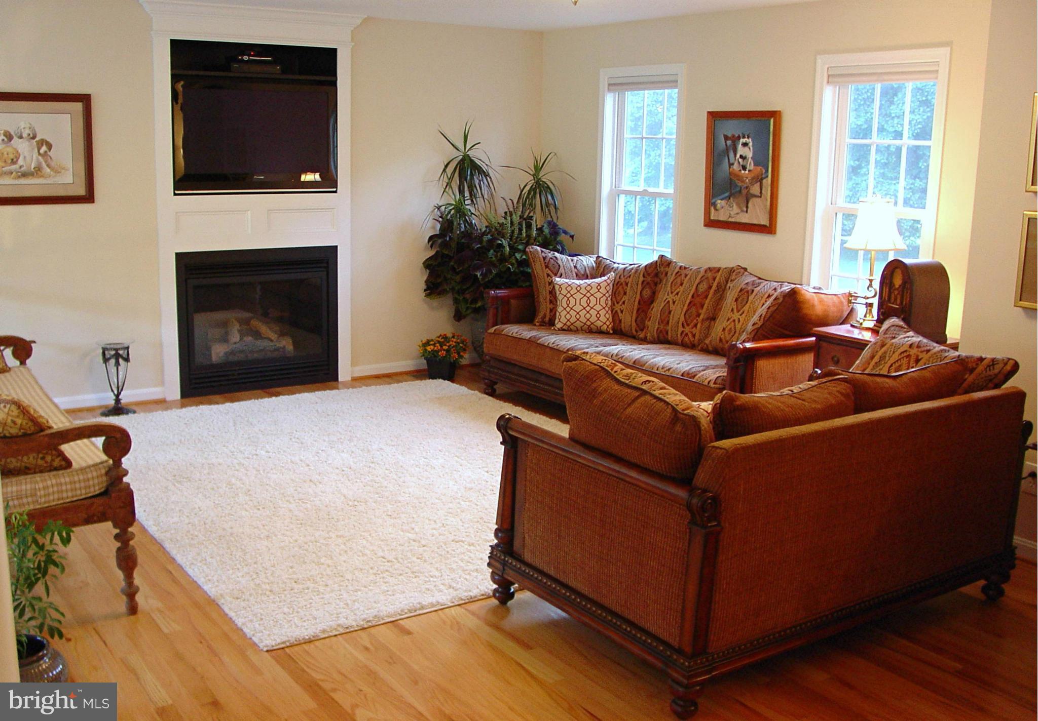 2705 Garrett Road White Hall, MD 21161 - Photo 7 of 30 a living room with furniture and a fireplace