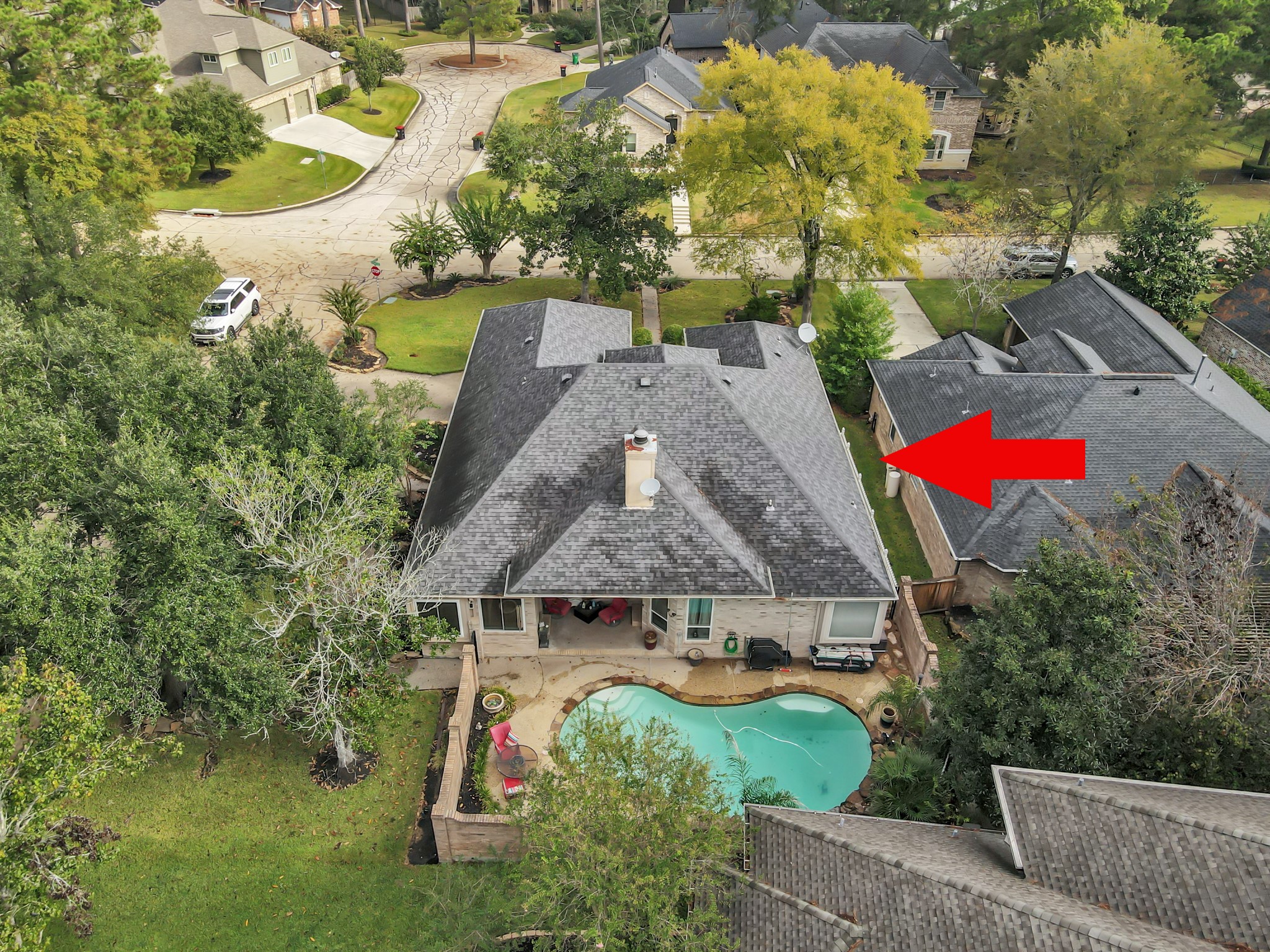 192 Monterrey Road West Montgomery, TX 77356 - Photo 43 of 45 an aerial view of a house