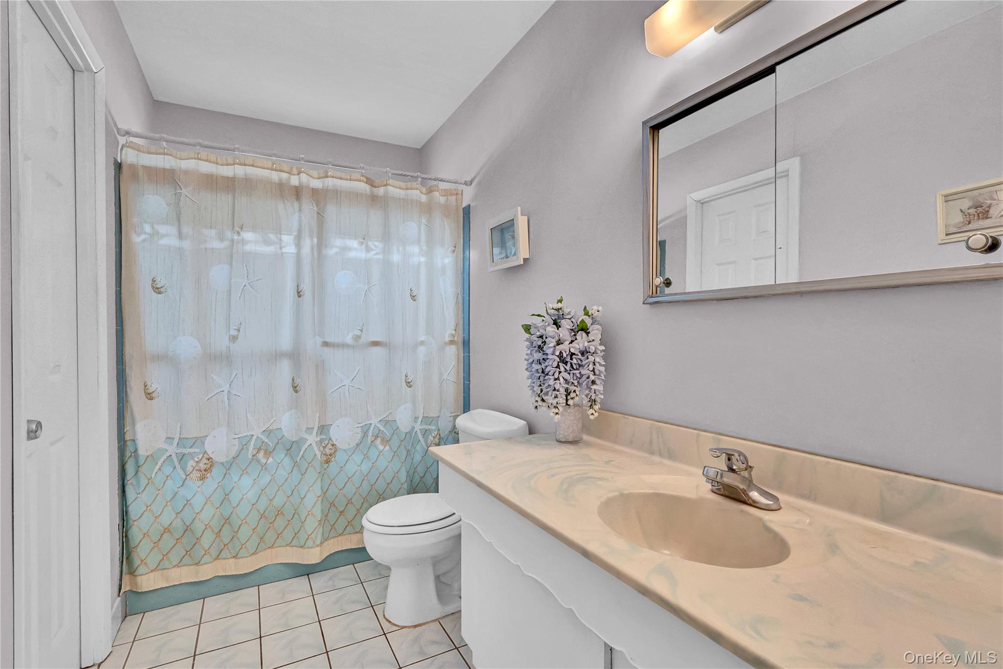 70 Blue Point Road Selden, NY 11784 - Photo 14 of 27 a bathroom with a sink toilet and shower