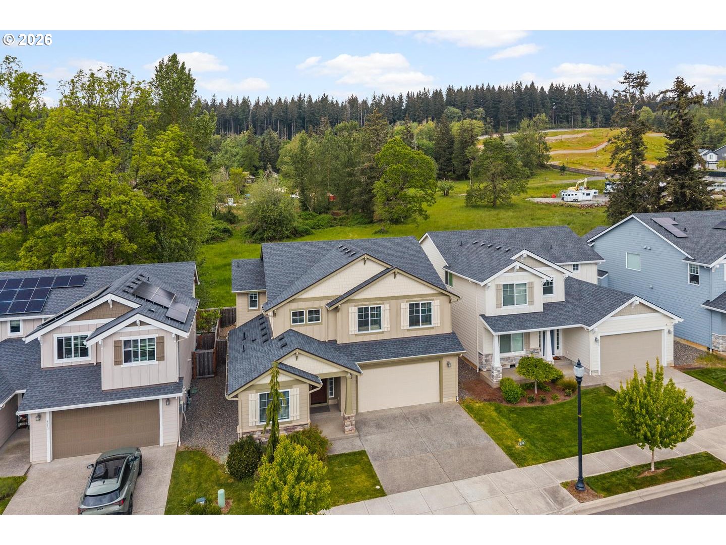 6301 North 89th Avenue Camas, WA 98607 - Photo 32 of 39 an aerial view of a house