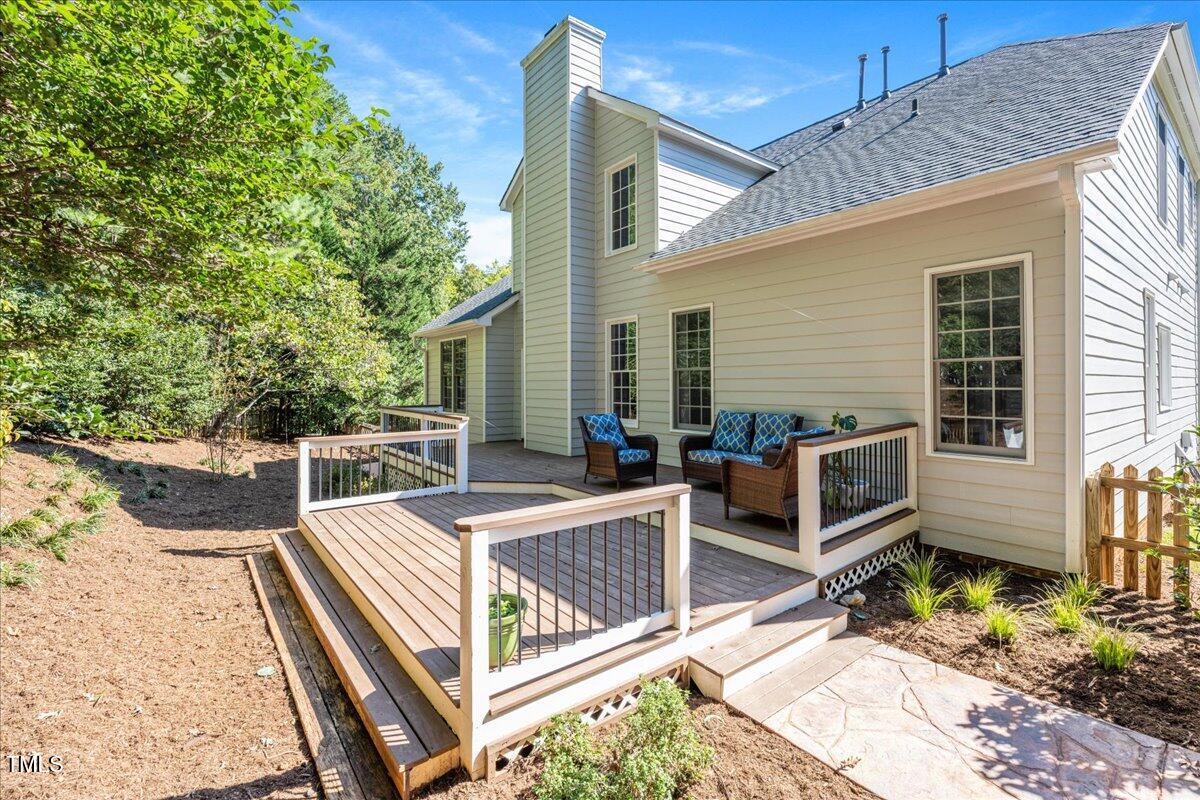 714 Continental Drive Durham, NC 27712 - Photo 32 of 34 a view of house with patio outdoor seating