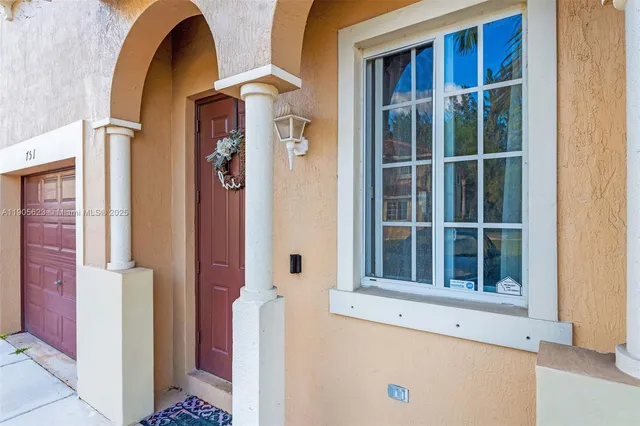 a view of front door