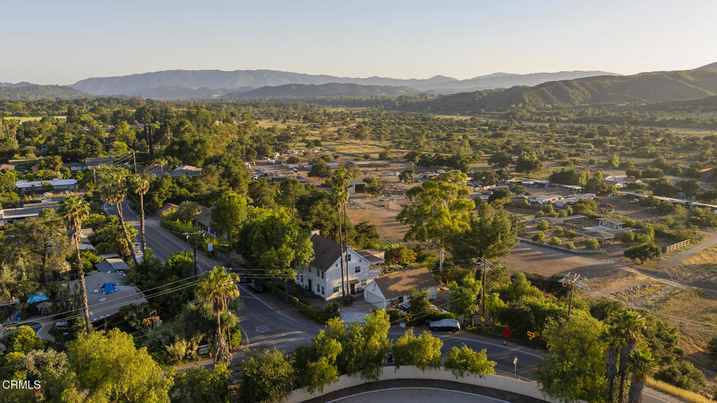 587 North Rice Road Ojai, CA 93023 - Photo 12 of 12 an aerial view of residential house and outdoor space