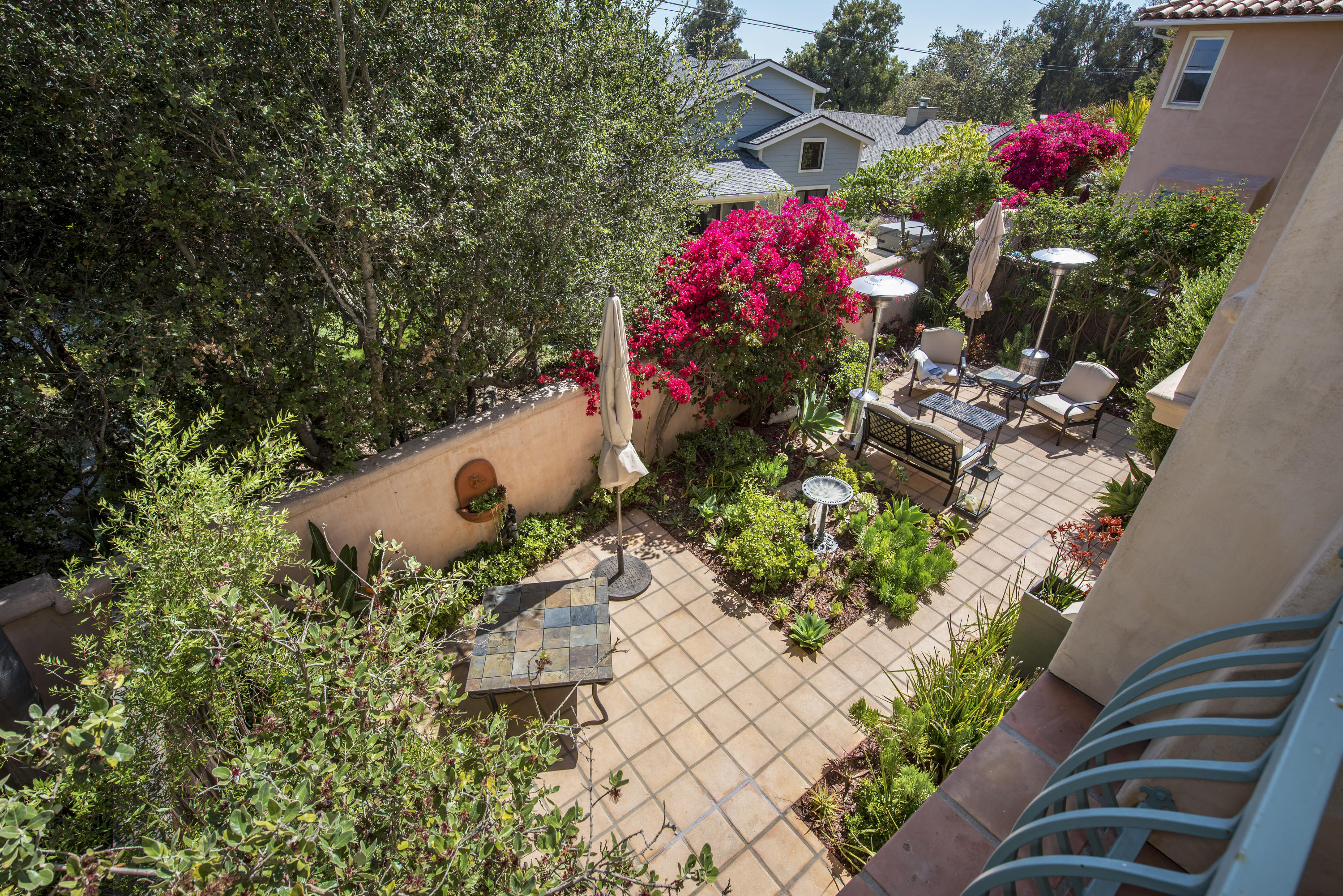 222 Meigs Road, Unit 16 Santa Barbara, CA 93109 - Photo 18 of 26 a view of a flower arrangement in backyard