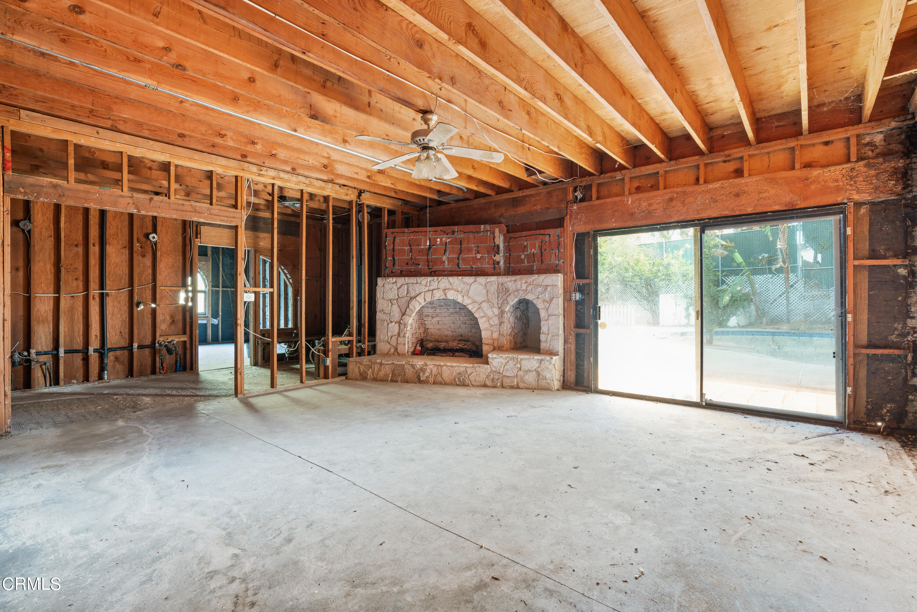 853 Chapea Road Pasadena, CA 91107 - Photo 13 of 32 a view of a room with wooden walls
