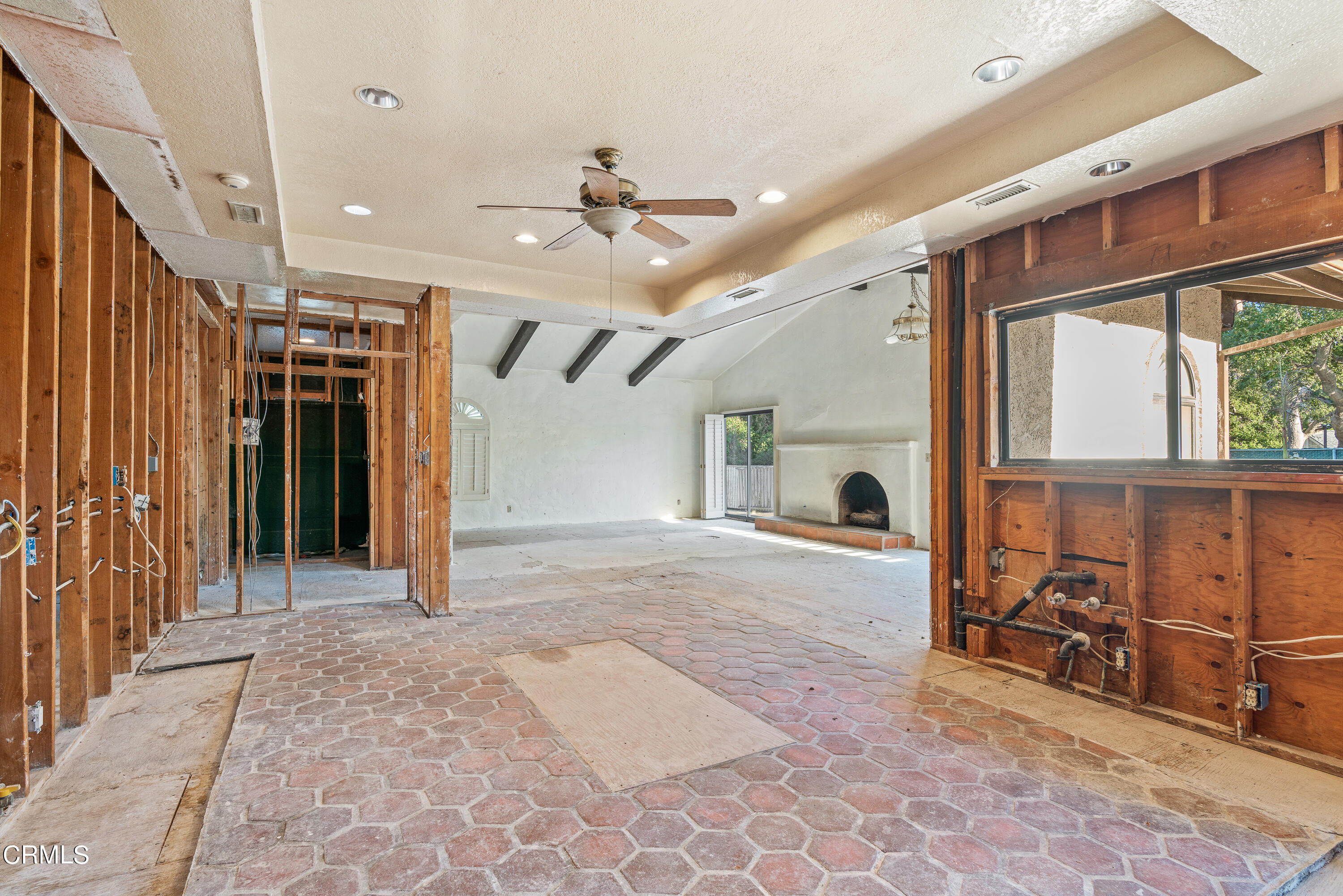 853 Chapea Road Pasadena, CA 91107 - Photo 5 of 32 a view of a hallway with wooden floor and entryway