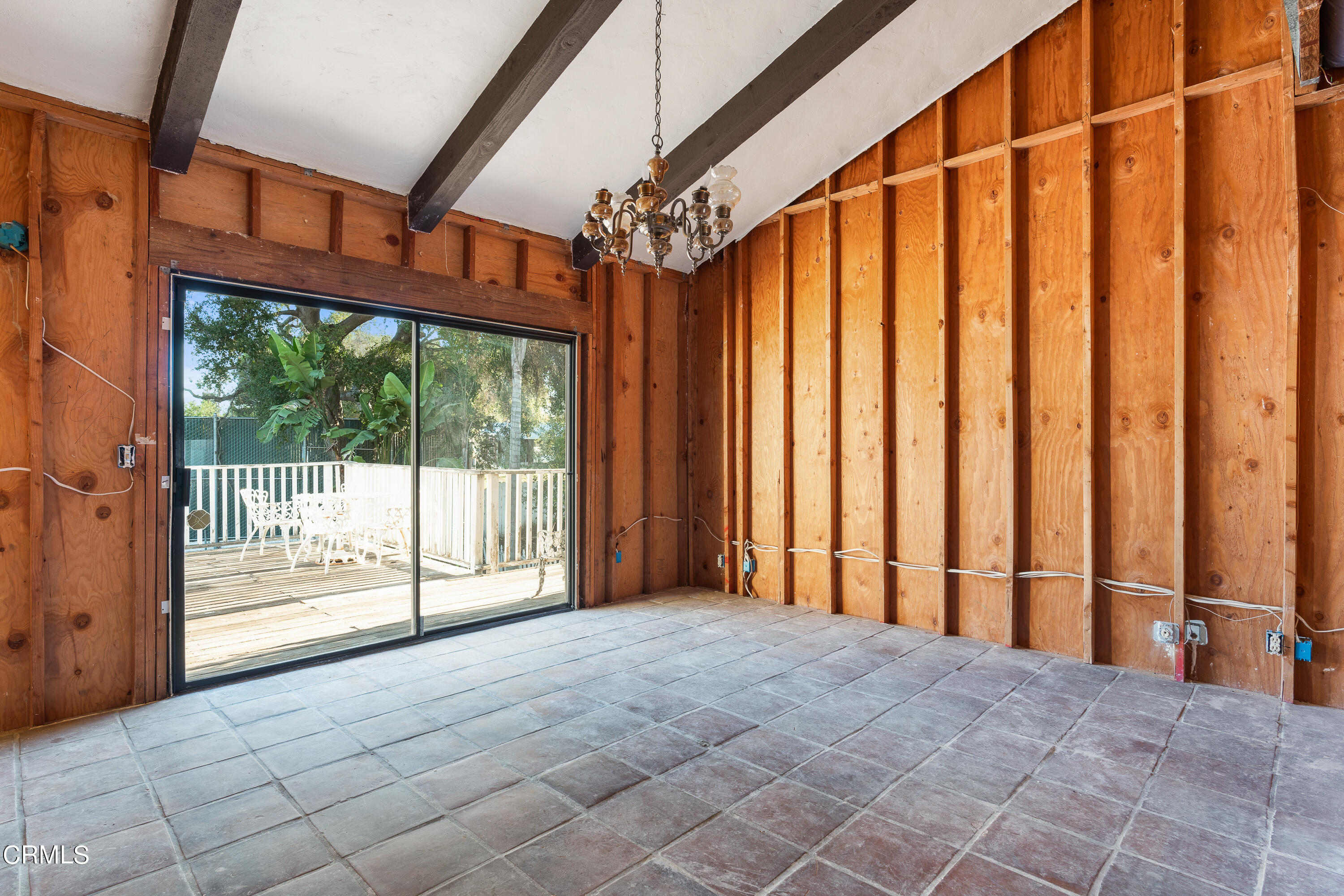 853 Chapea Road Pasadena, CA 91107 - Photo 10 of 32 a view of an empty room with a balcony