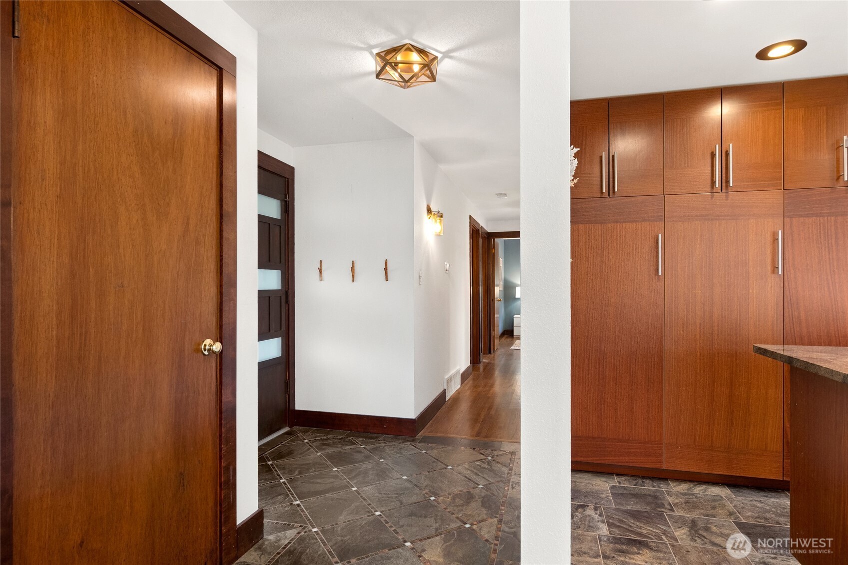 808 Alameda Avenue Fircrest, WA 98466 - Photo 16 of 39 a view of a hallway with closet area
