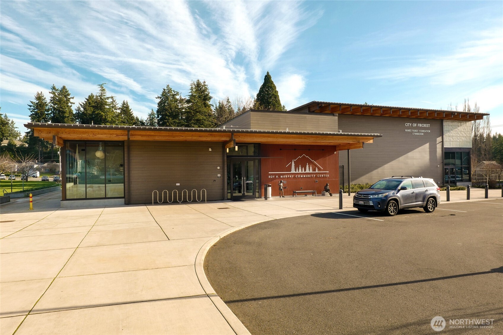 808 Alameda Avenue Fircrest, WA 98466 - Photo 38 of 39 a view of a car parked in front of a building