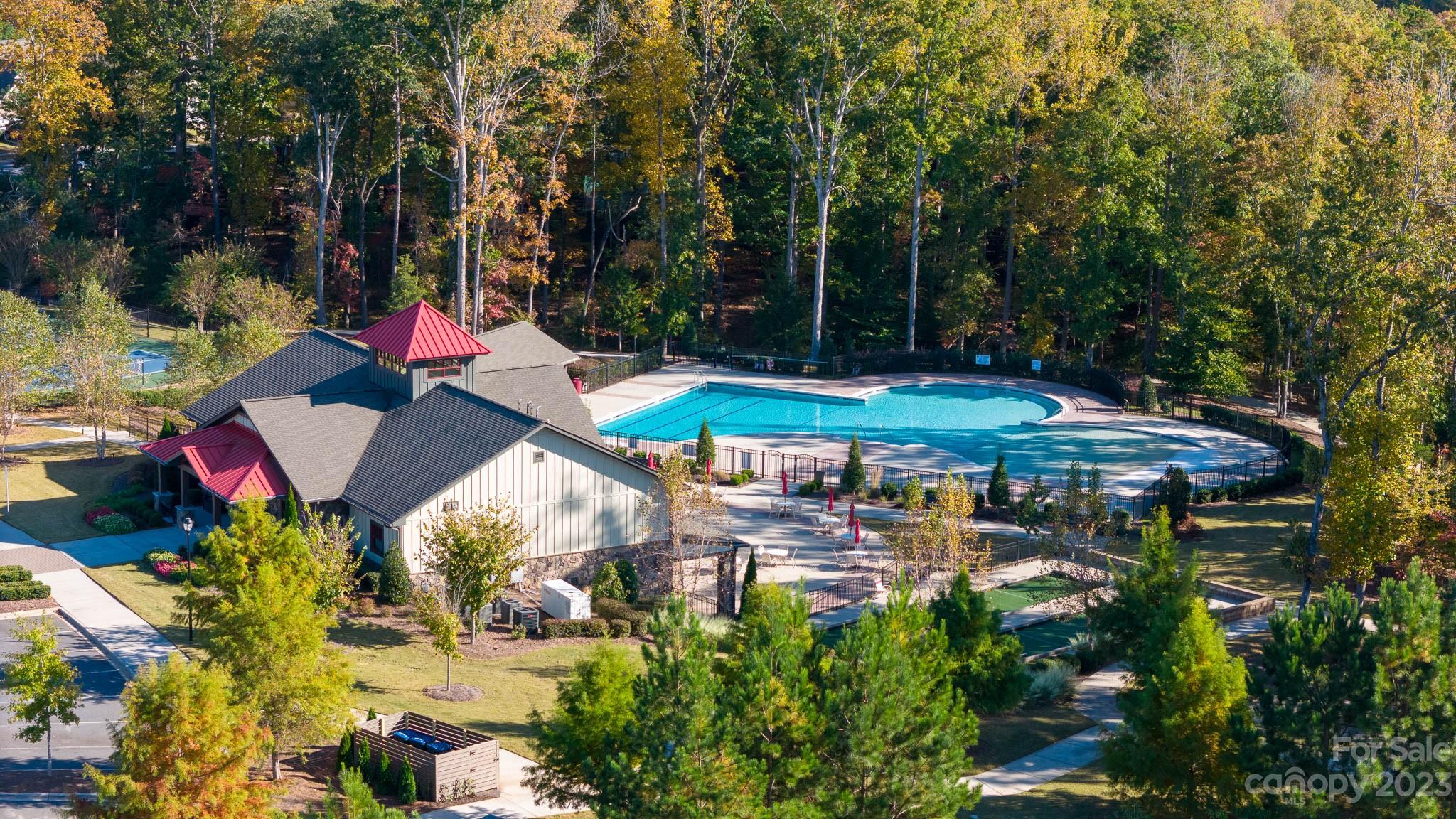 1609 Tranquility Boulevard Lancaster, SC 29720 - Photo 30 of 35 an outdoor space with swimming pool and furniture
