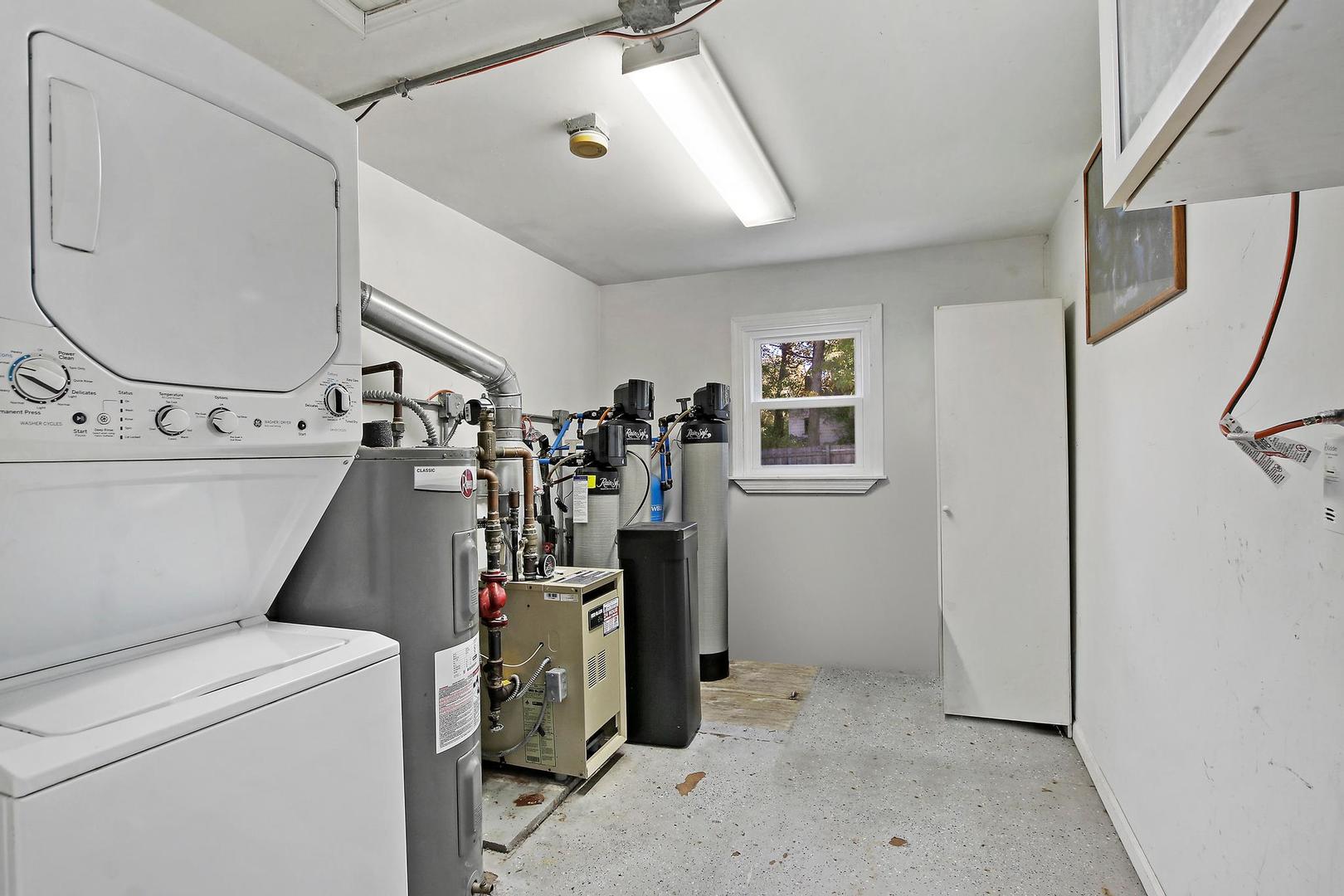 35835 North Benjamin Avenue Ingleside, IL 60041 - Photo 15 of 17 a view of a storage & utility room with washer and dryer