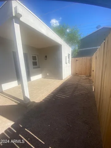 a view of empty room