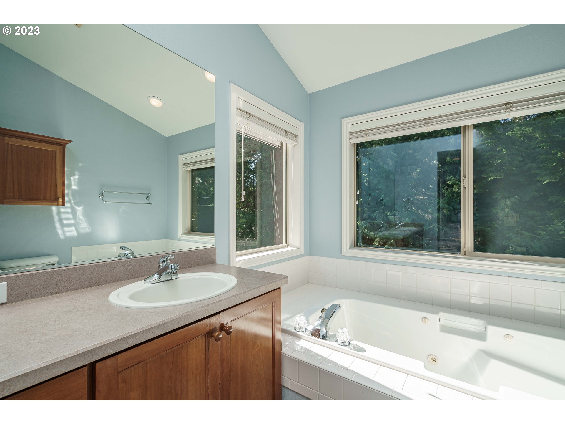 1601 Southeast Elliott Avenue Gresham, OR 97080 - Photo 19 of 48 a bathroom with a sink and a bathtub