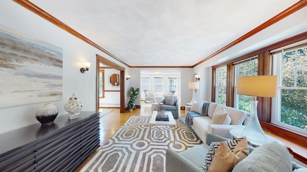 82 Roberts Road Medford, MA 02155 - Photo 2 of 30 a living room with furniture and a large window