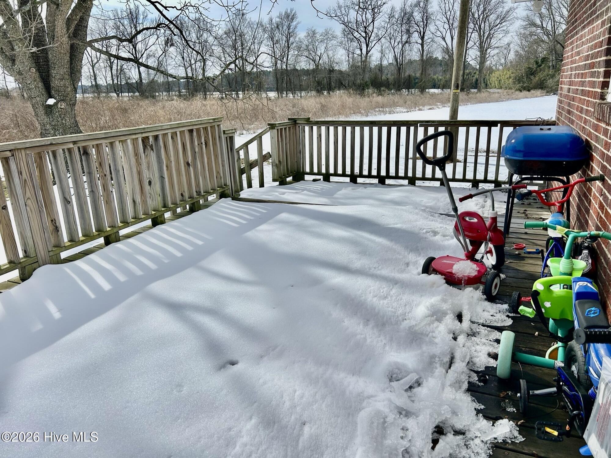 1005 Charlie Watts Road Maxton, NC 28364 - Photo 13 of 13 Deck