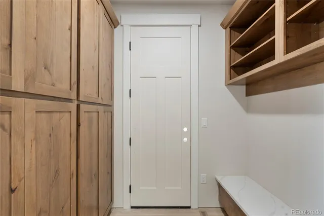 a view of walk in closet